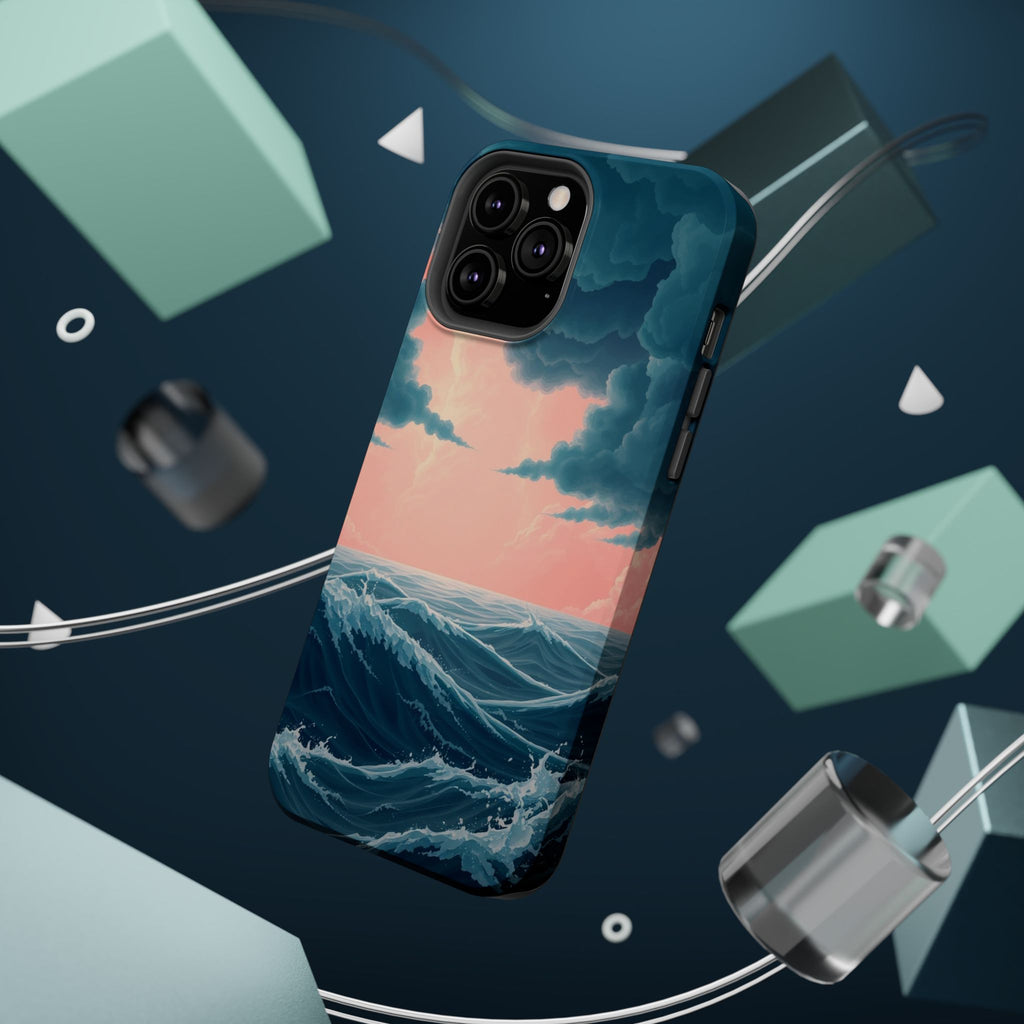 iPhone Storm at Sea 3D Digital Slim Everyday Designer Case · iPhone Case