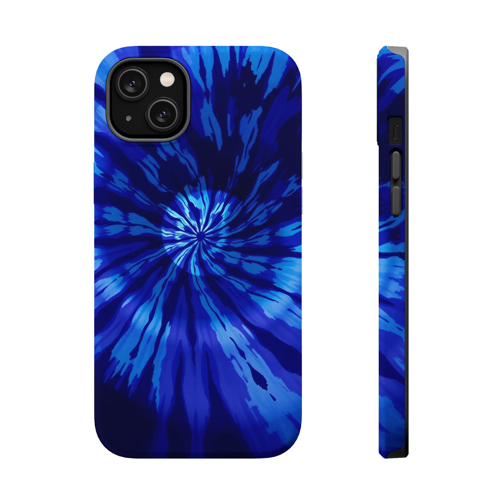 iPhone Tie-Dye Vortex Dark Gothic Ink Slim Everyday Designer Case · iPhone Case