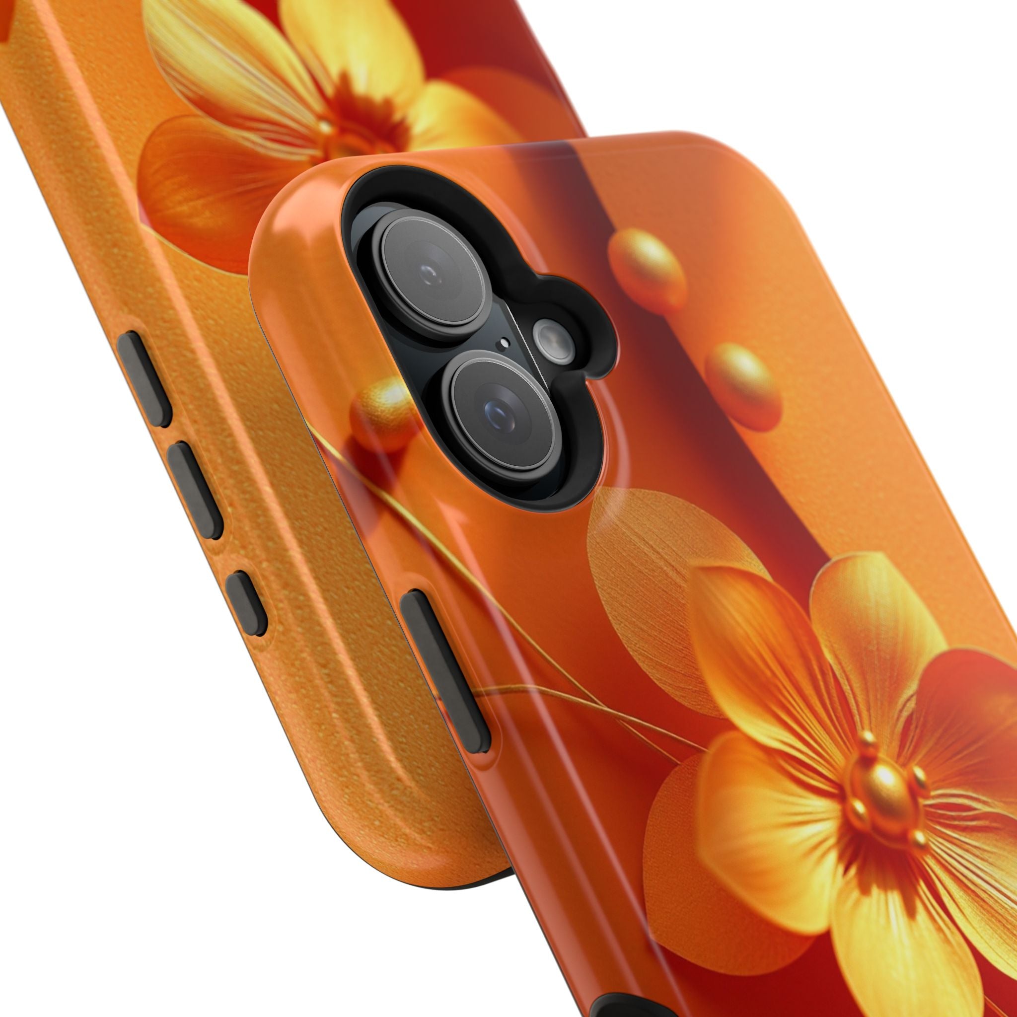 iPhone Floral Geometric Gold Foil Luxury Slim Everyday iPhone Designer · iPhone