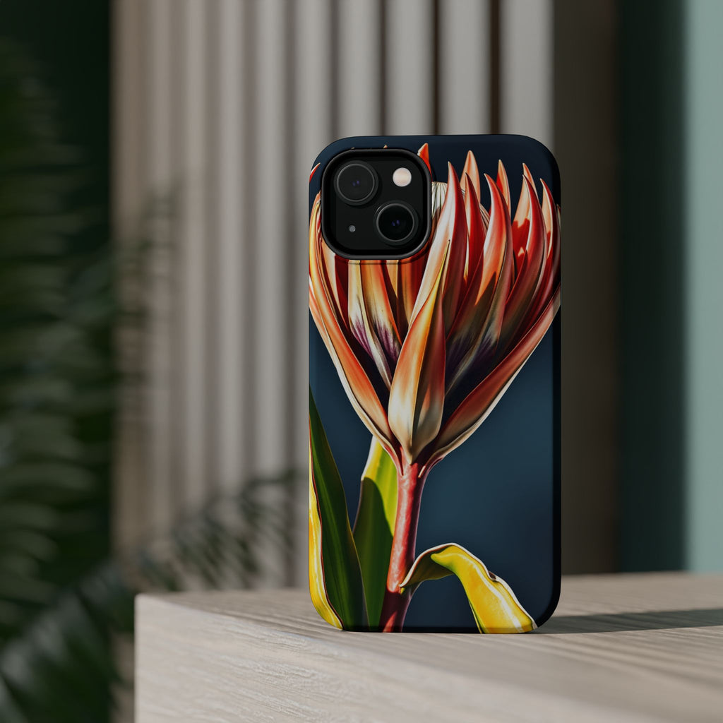 iPhone Protea Bold Vibrant Watercolor Slim Snap Case Ga · iPhone Case