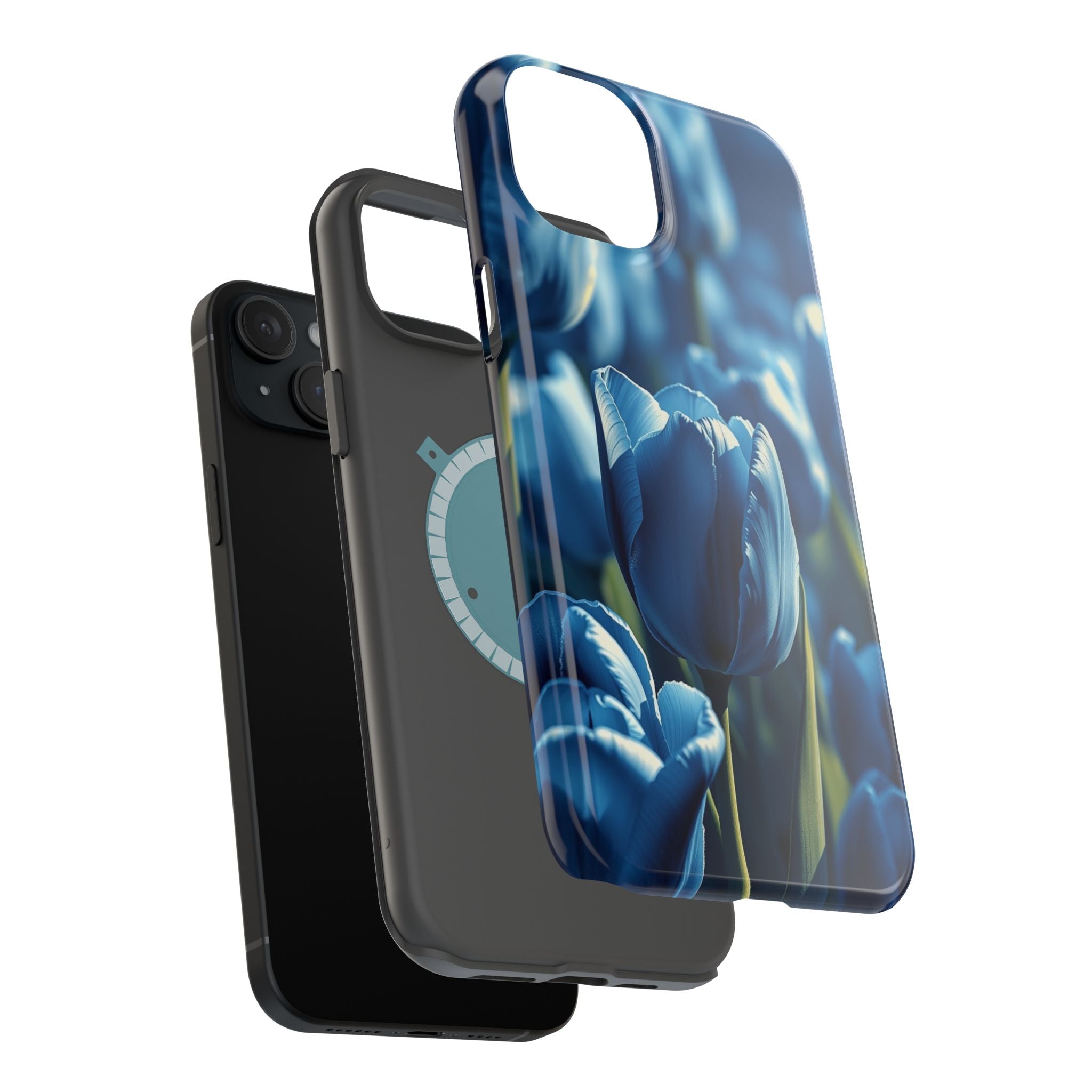 iPhone Tulip Row Oil Painting Impressionist Slim iPhone Everyday · iPhone Case