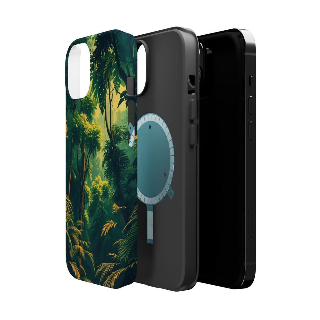 iPhone Rainforest Canopy Vintage Retro Poster Slim iPhone Everyday · iPhone Case