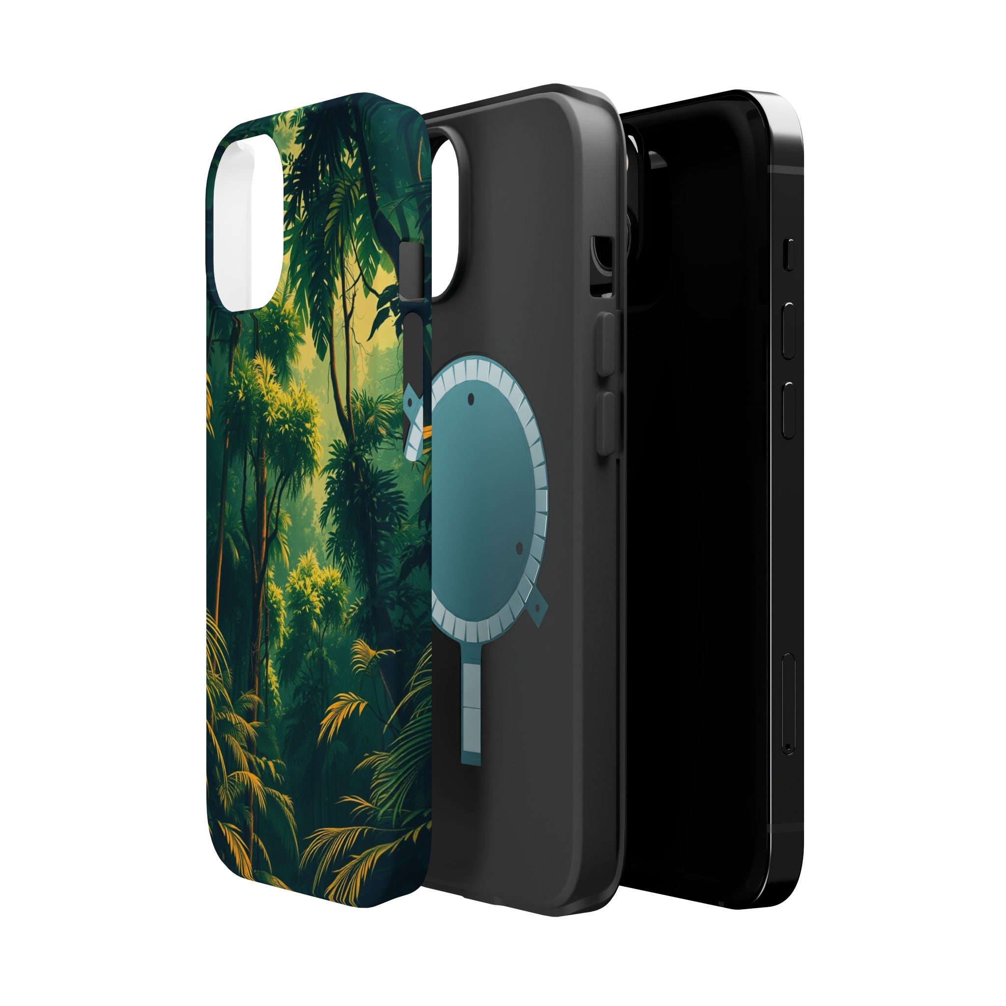 iPhone Rainforest Canopy Vintage Retro Poster Slim iPhone Everyday · iPhone Case