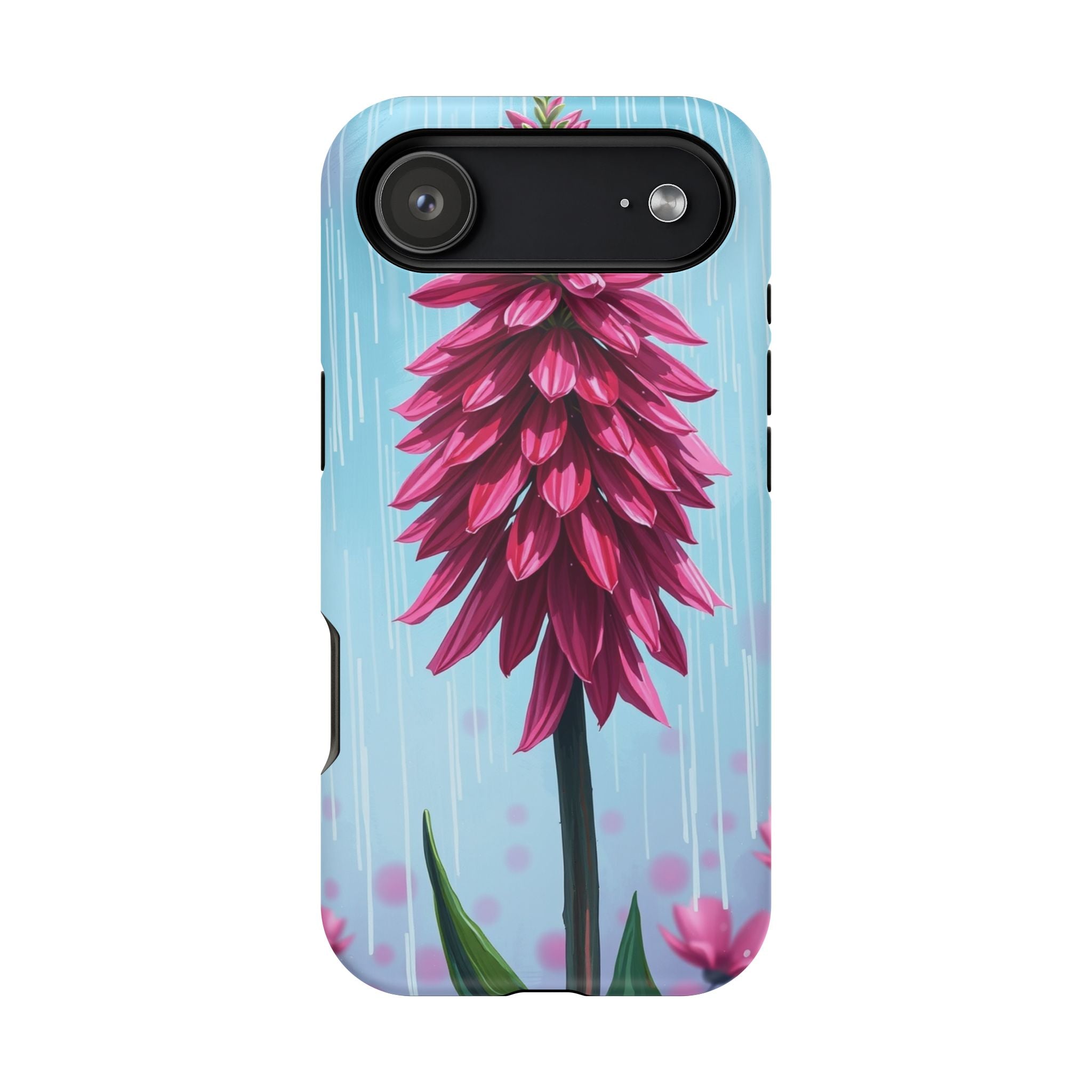 iPhone Cyan And Magenta Spring Shower Bloom Slim iPhone Everyday · iPhone Case