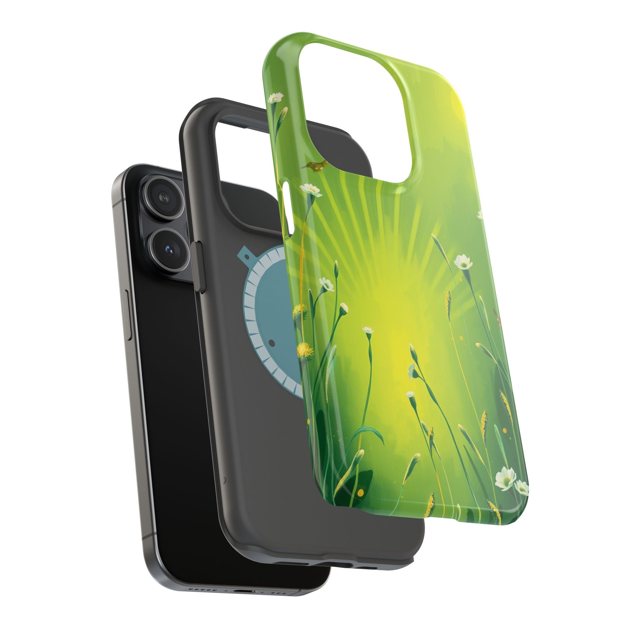 iPhone Spring Meadow Cinematic Art Bold Modern Everyday Snap Case · iPhone Case