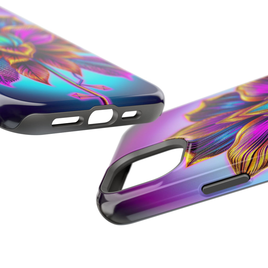 iPhone Floral Gold Foil Mystic Art Bold Modern Everyday Snap Case · iPhone Case
