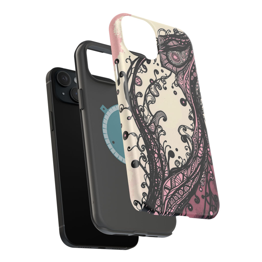 iPhone Radiant Zentangle Flow Design Slim Everyday Designer Case · iPhone Case