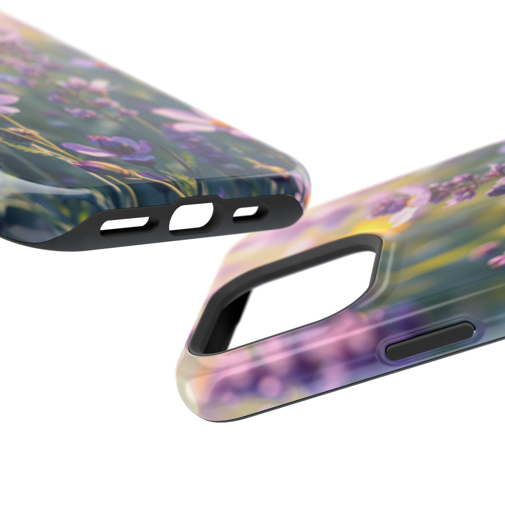iPhone Lavender And Pearl Wildflower Field Slim iPhone Everyday · iPhone Case
