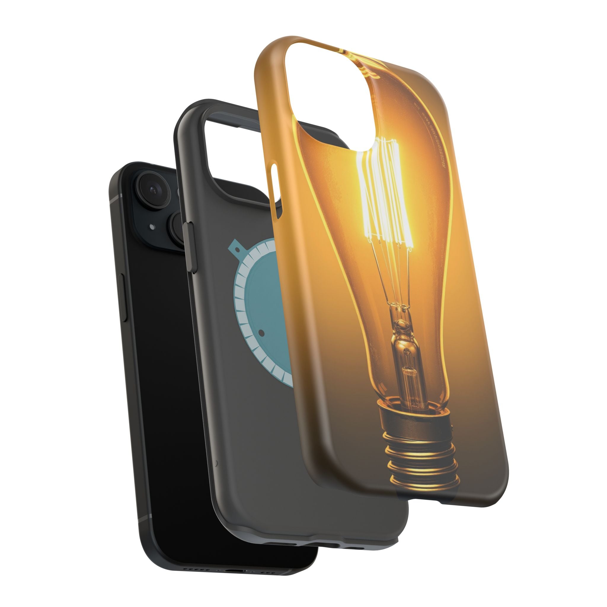 iPhone Edison Bulb Warm Enchanted Art Slim Everyday Designer Case · iPhone Case