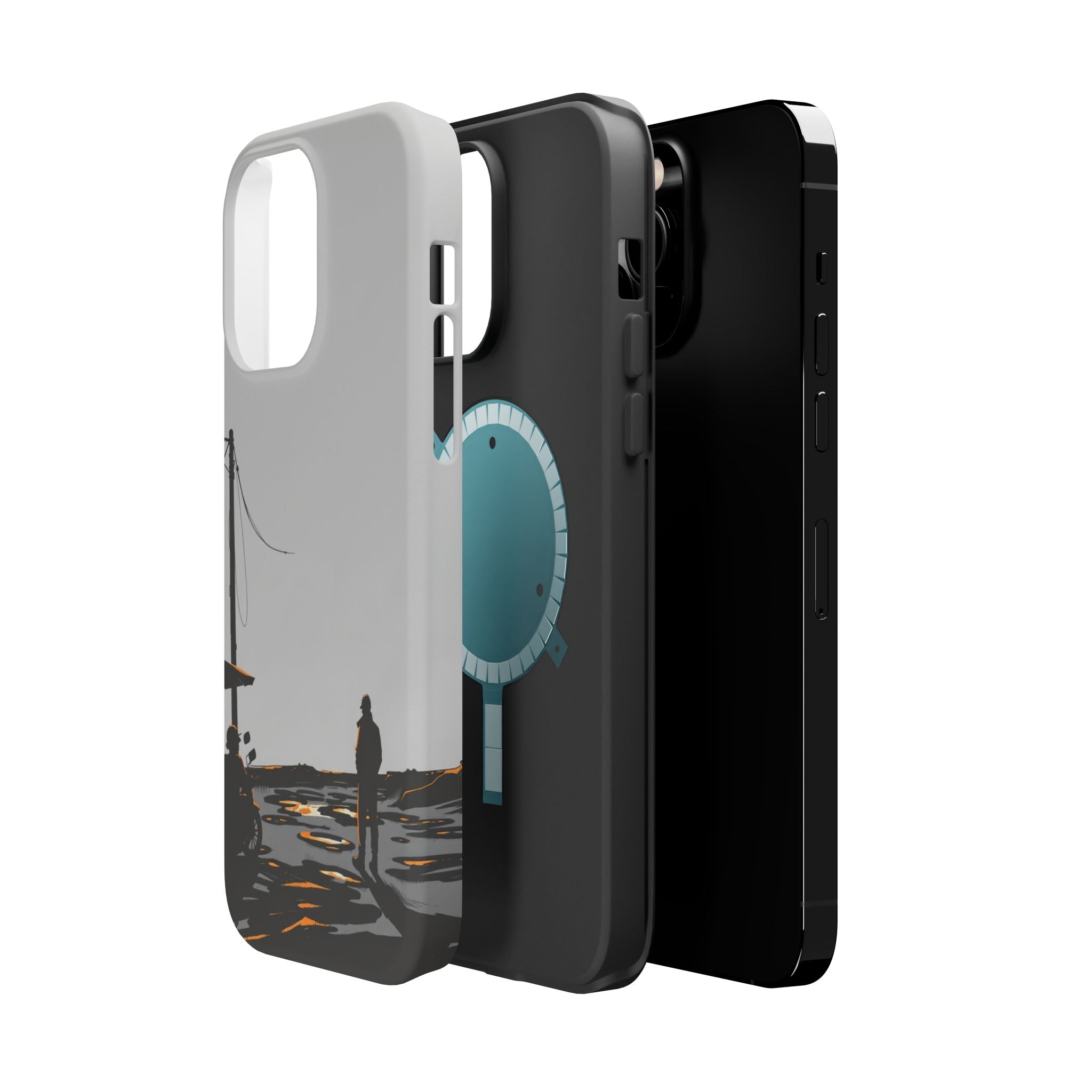 iPhone Weekend Mode On Hand-Drawn Sketch Slim Everyday Designer Case · iPhone Ca
