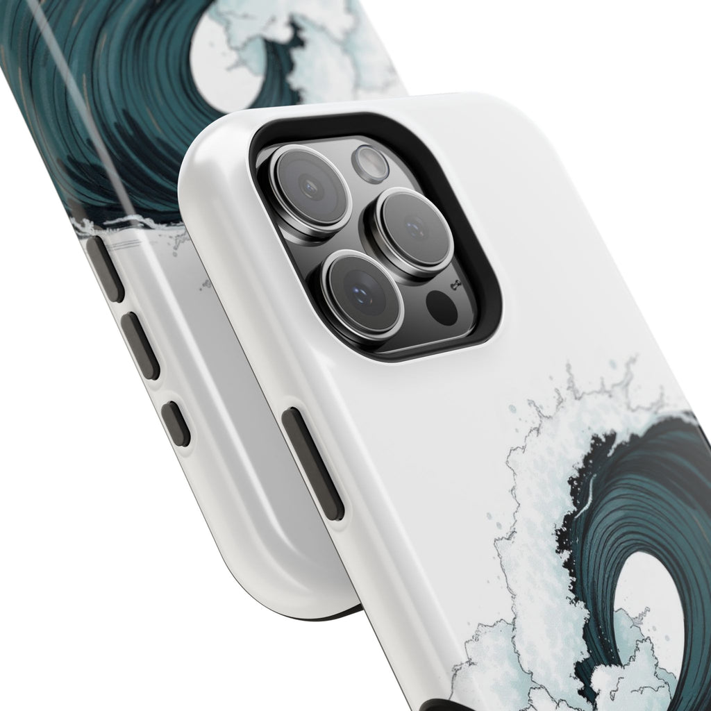 iPhone Ocean Wave Crash Hand-Drawn Sketch Slim iPhone Everyday Designer · iPhone