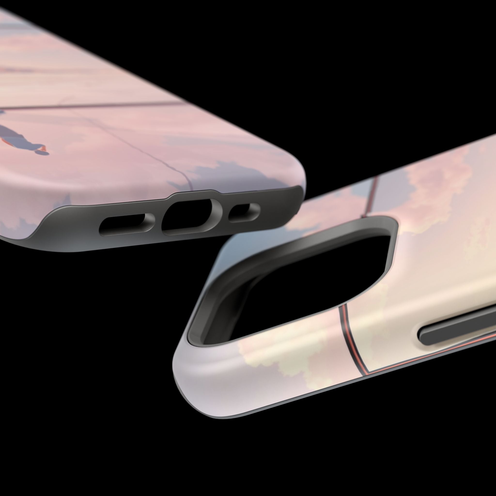 iPhone Salt Flat Mirror Stained Glass Slim Everyday Designer Case · iPhone Case