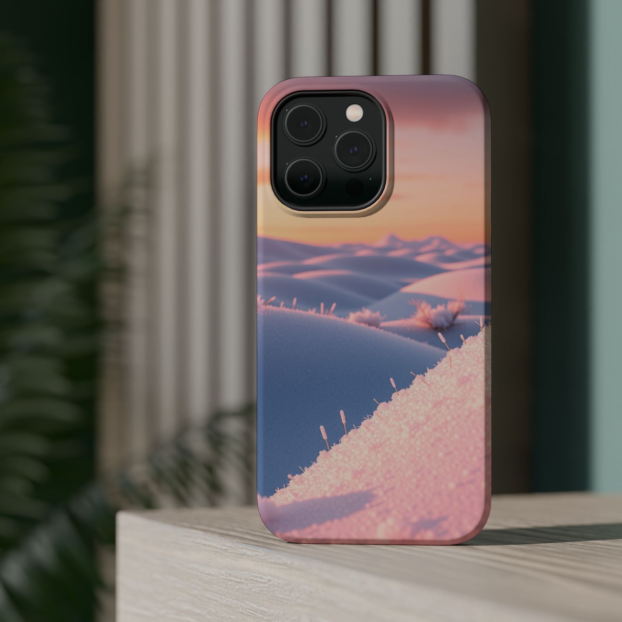 iPhone Snow Field 3D Digital Slim Everyday Designer Case · iPhone Case