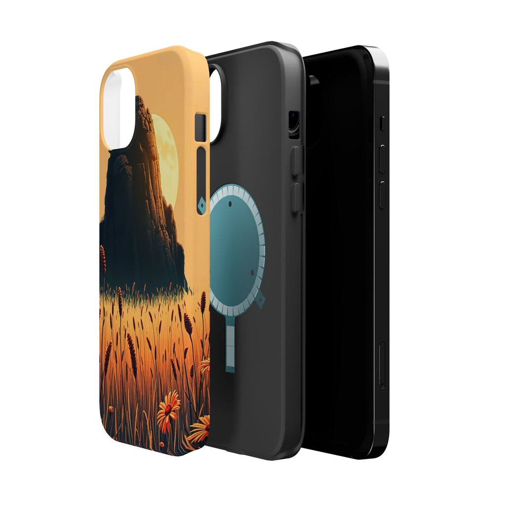 iPhone Spring Meadow Cinematic Art Clean Minimal Snap Cas Slim Snap Case · iPhon