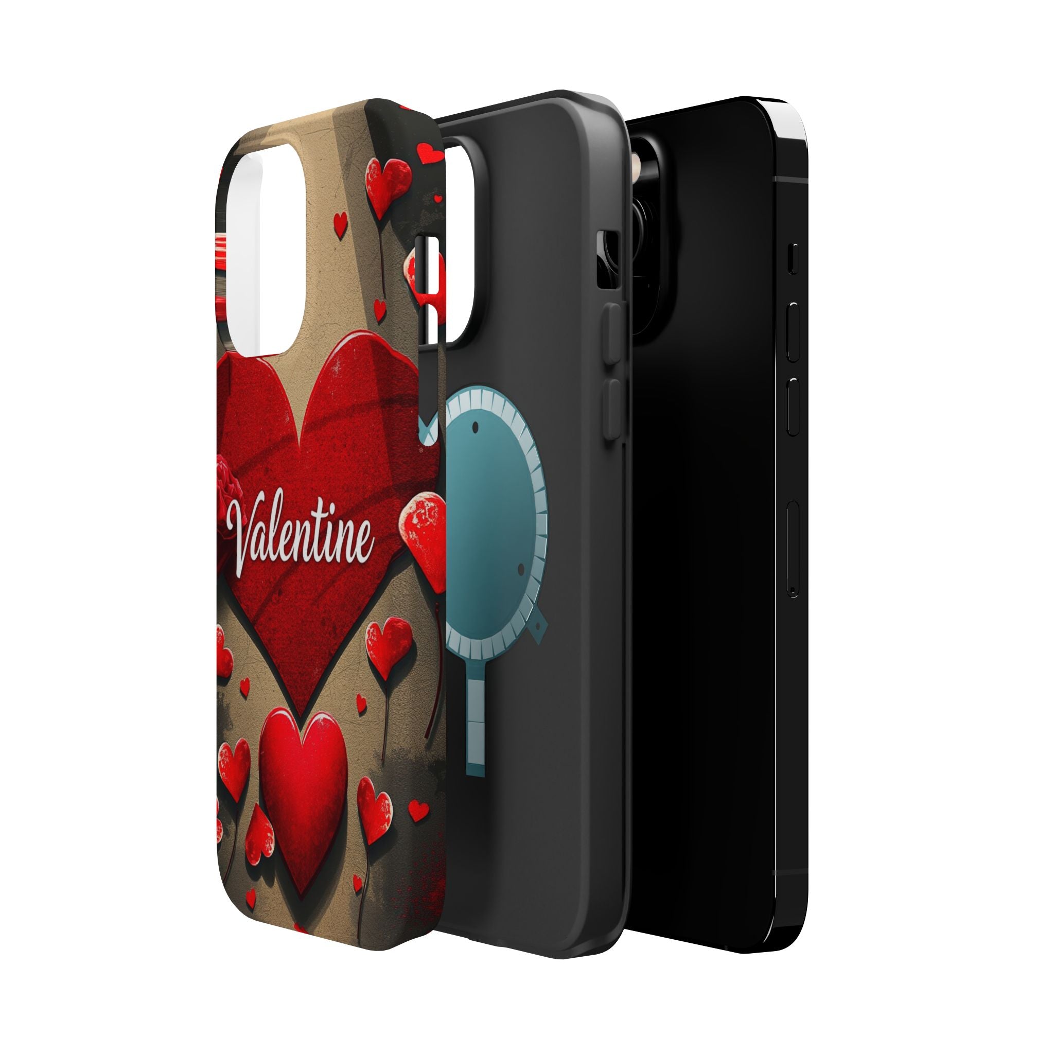 iPhone Serene Vintage Valentine Card Design Slim Everyday Designer Case · iPhone