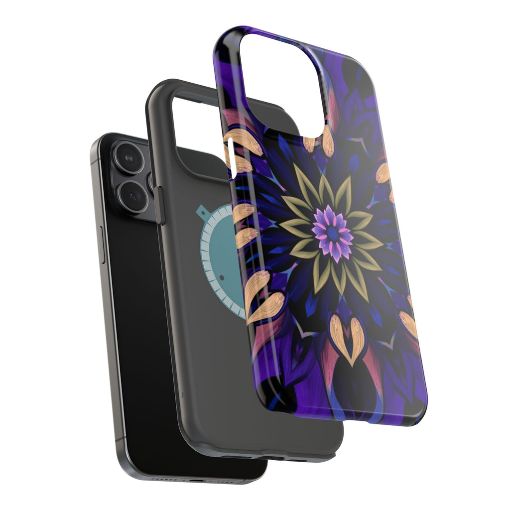 iPhone Floral Mandala Mystic Art Bold Modern Everyday Snap Case · iPhone Case