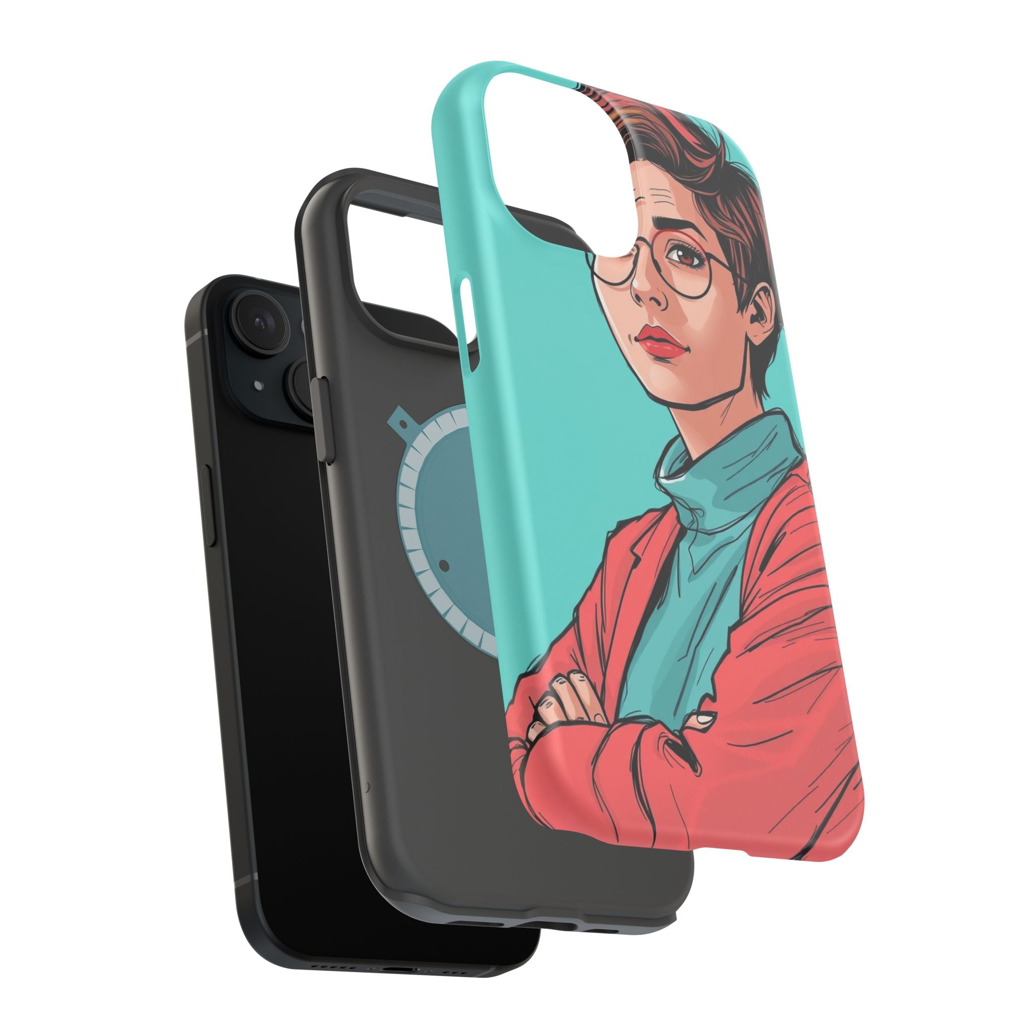 iPhone Not a Morning Person Cinematic Art Slim Everyday Designer Case · iPhone C