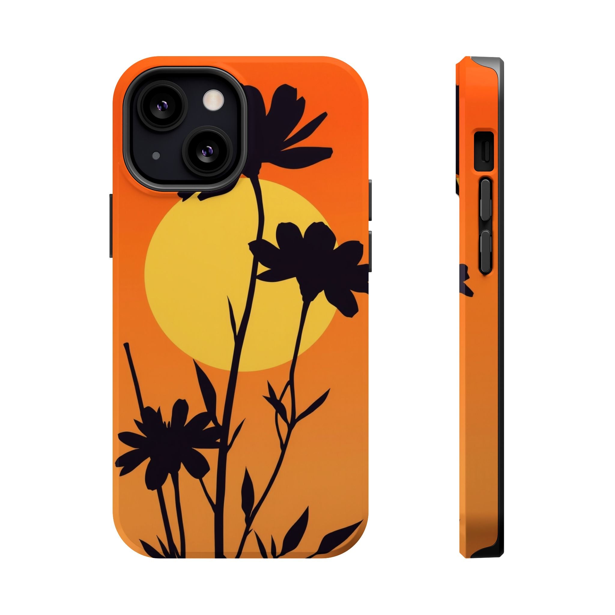 iPhone Vibrant Floral Silhouette Design Slim Everyday iPhone Designer · iPhone C