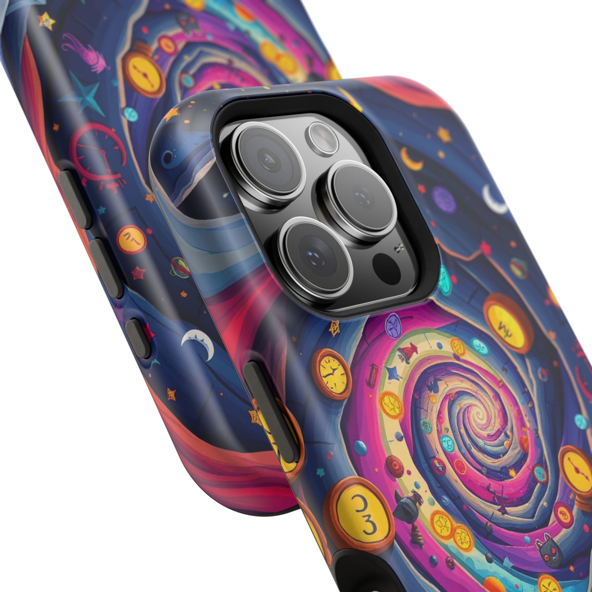 iPhone Time Portal Swirl Kids Fun iPhone Phone Case Gift Clean Minimal · iPhone