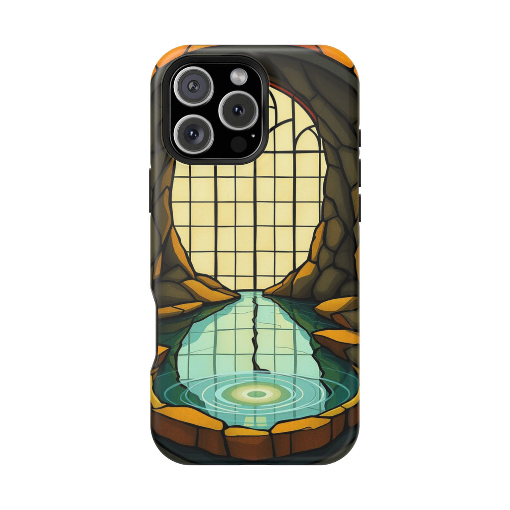 iPhone Tidal Pool Dreamy Design Slim Everyday Designer Case · iPhone Case