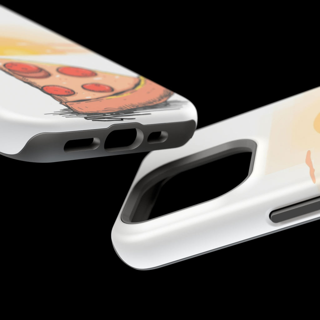 iPhone Earthy Pizza Slice Sunset Design Slim Everyday Designer Case · iPhone Cas