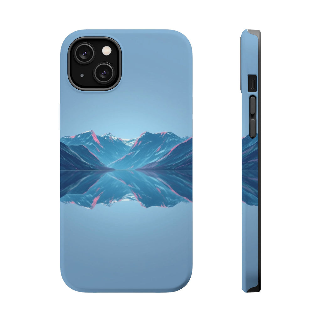 iPhone Fjord Reflection Mystic Art Bold Modern Everyday Snap Case · iPhone Case