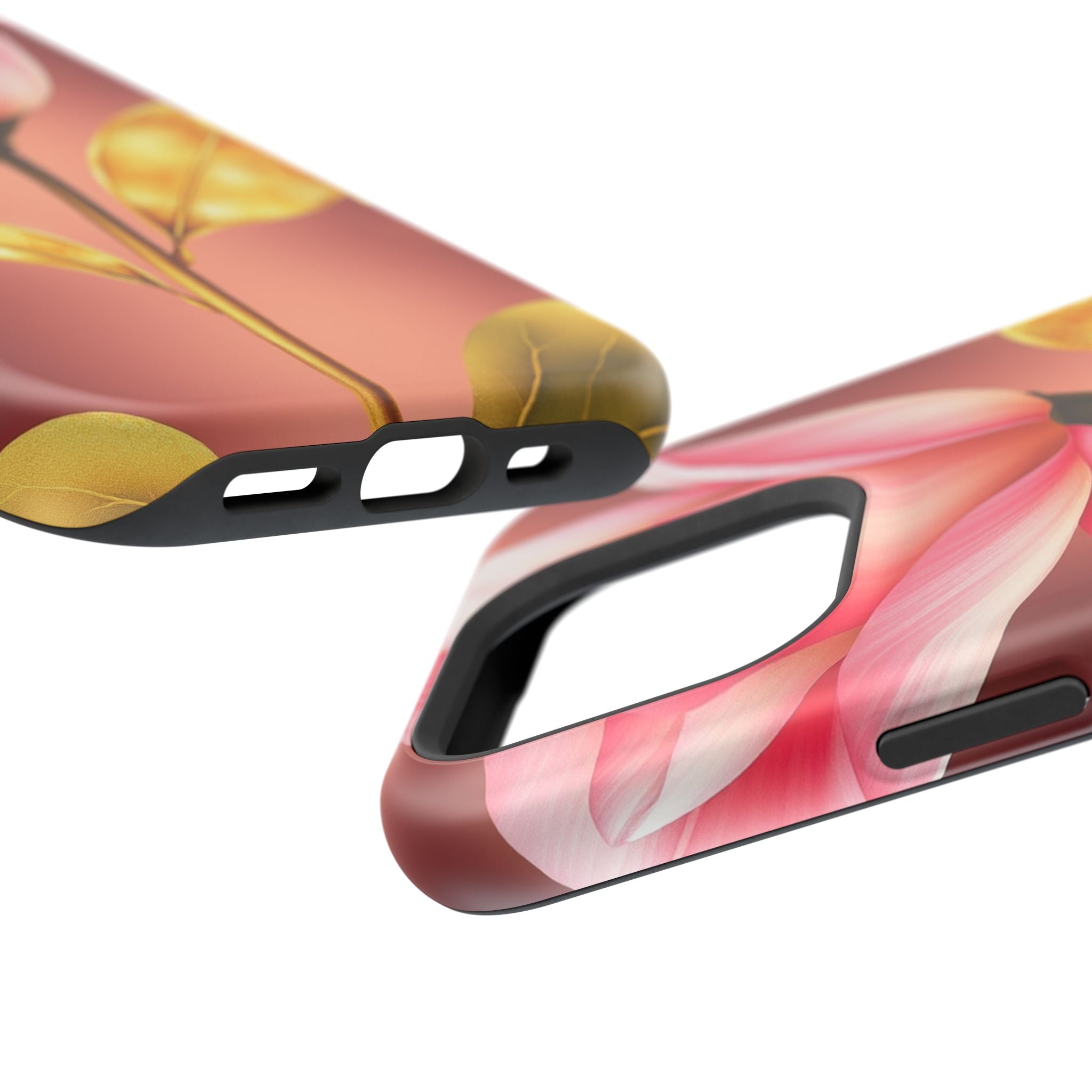 iPhone Dreamy Bloom and Leaf Design 14 Slim Everyday Designer Case · iPhone Case