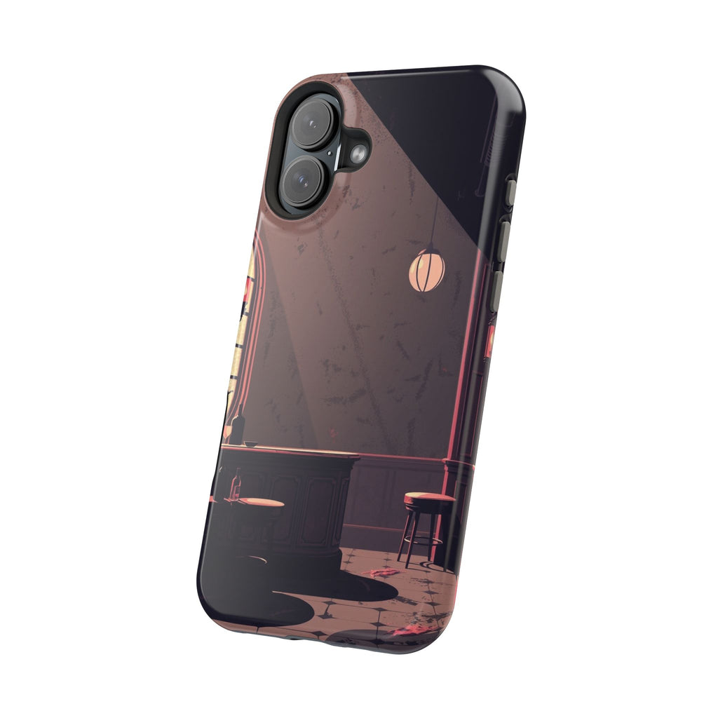 iPhone Speakeasy Dark Grunge Distressed Slim Everyday Designer Case · iPhone Cas
