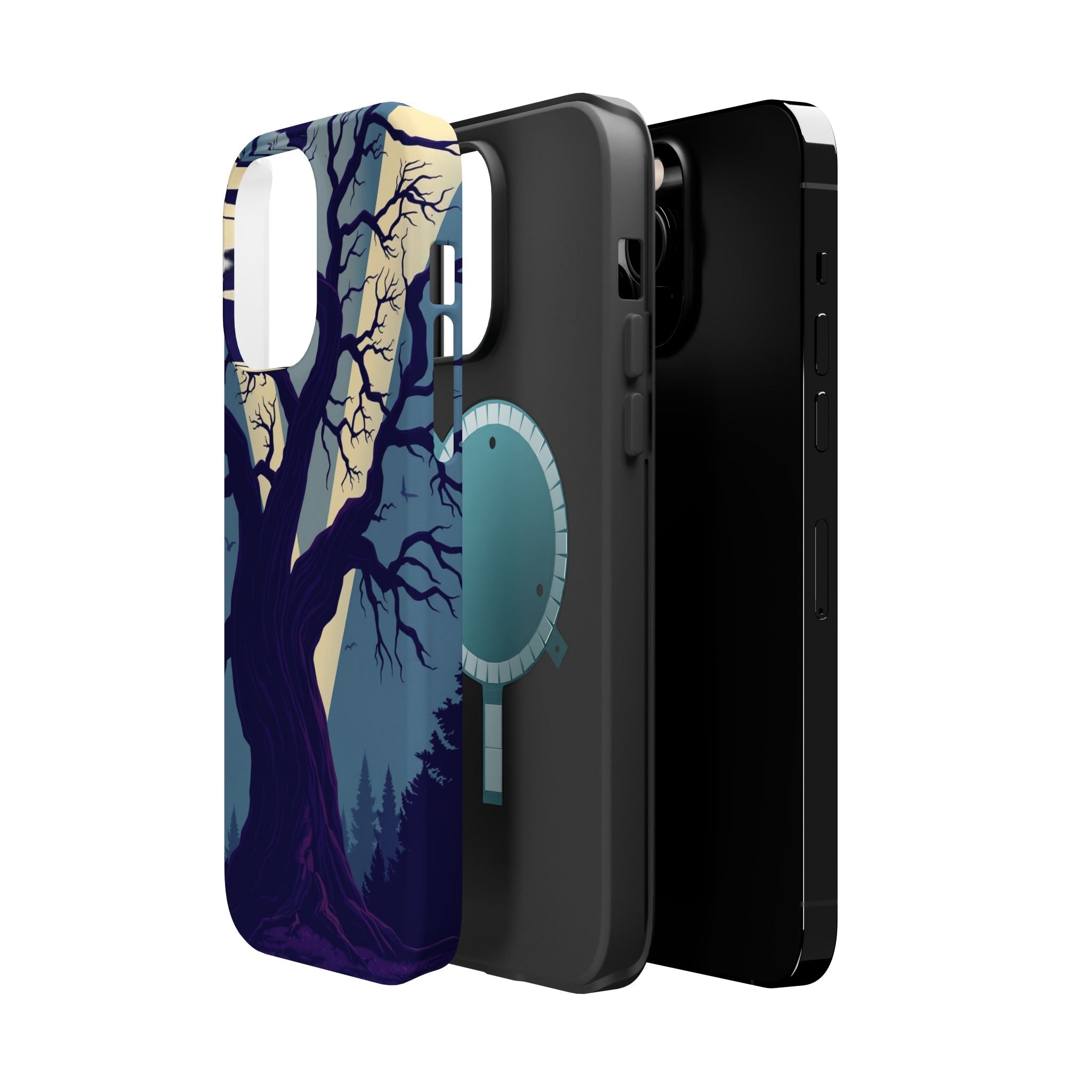 iPhone Twisted Tree Vintage Retro Poster Slim Everyday Designer Case · iPhone Ca
