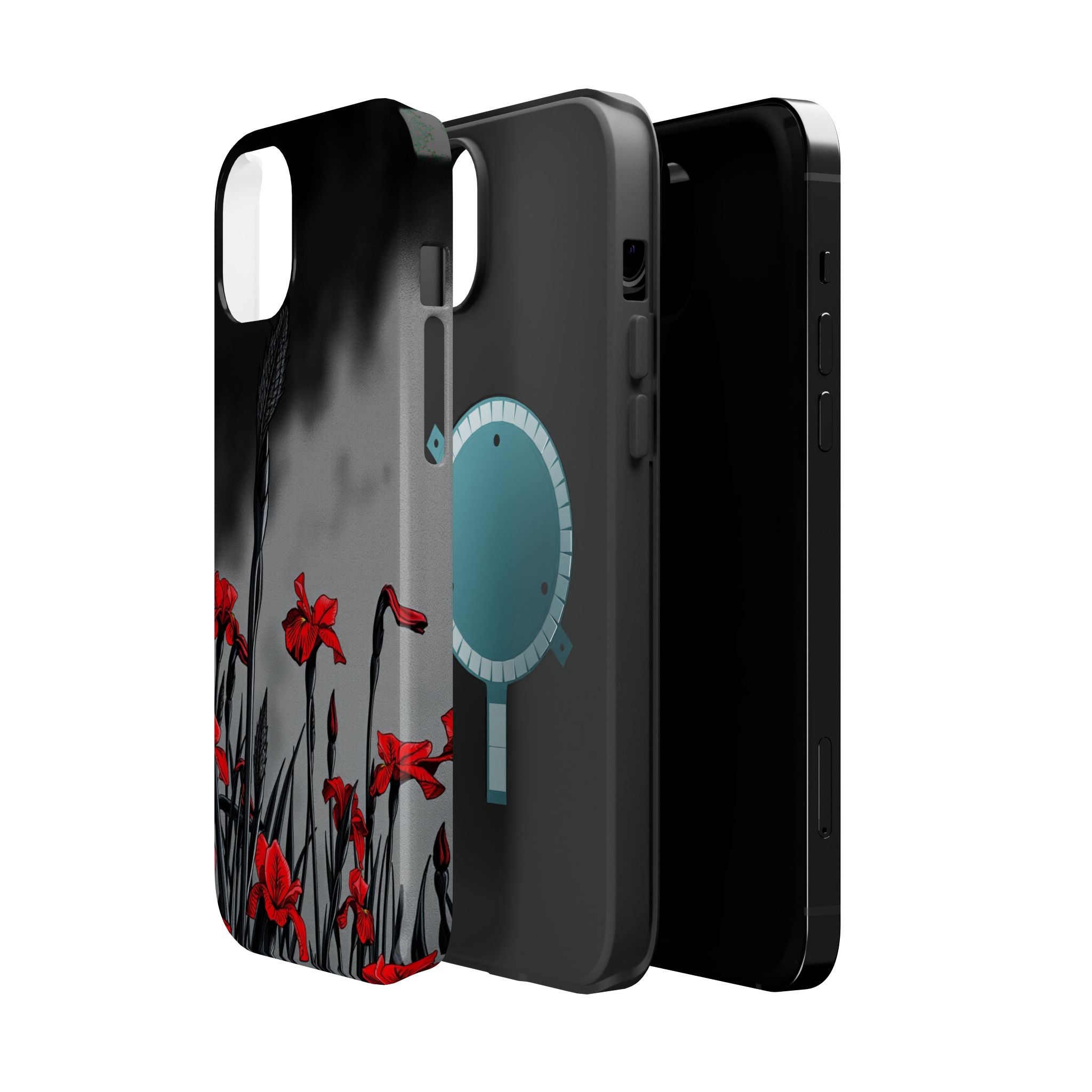 iPhone Iris Garden Cinematic Art Soft Finish Everyday Cas Slim Snap Case · iPhon