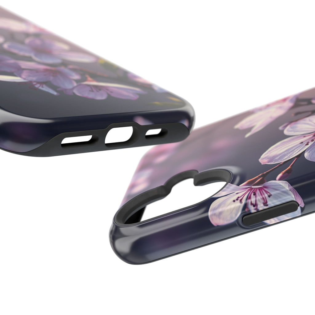 iPhone Cherry Blossom Enchanted Art Artistic Everyday Cas Slim Snap Case · iPhon