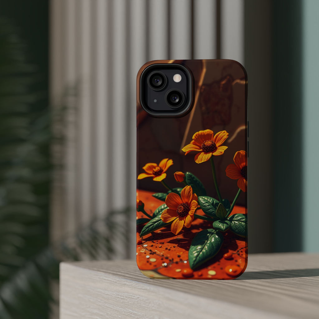 iPhone Floral Terrazzo Bold Art Slim Everyday Designer Case · iPhone Case