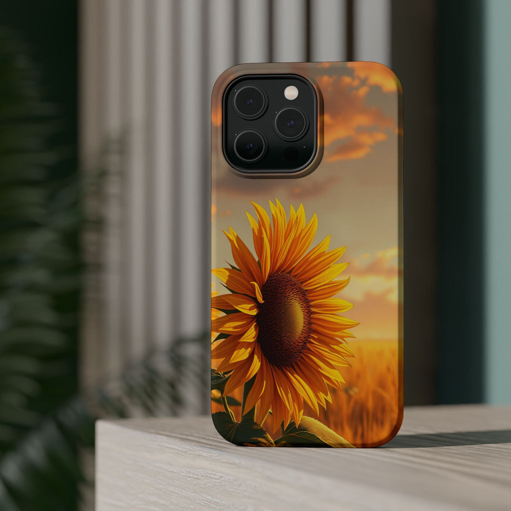 iPhone Sunflower Prairie Electric Art Slim Everyday Designer Case · iPhone Case
