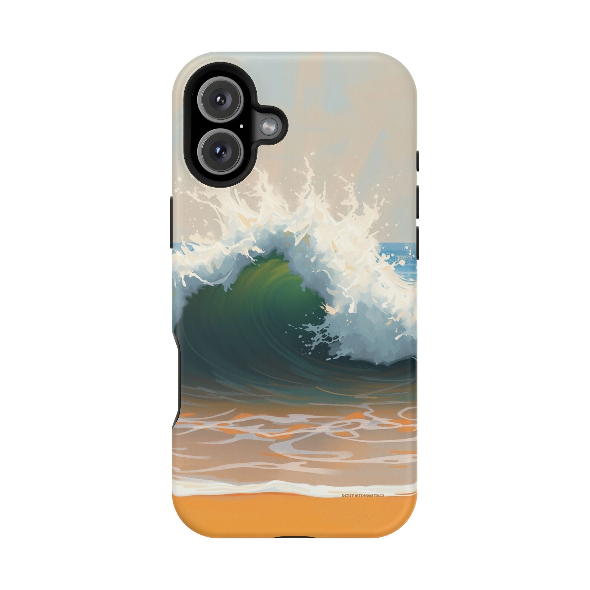 iPhone Radiant Ocean Wave Crash Design Slim Everyday Designer Case · iPhone Case