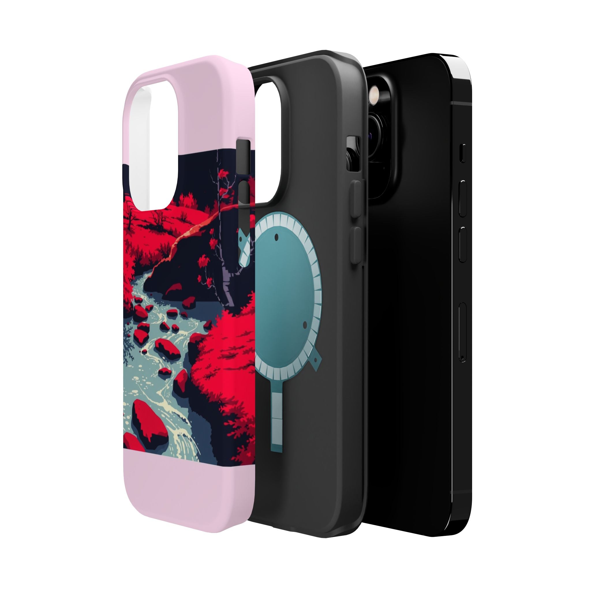 iPhone Spring Creek Cinematic Art 13 Slim Everyday Designer Case · iPhone Case