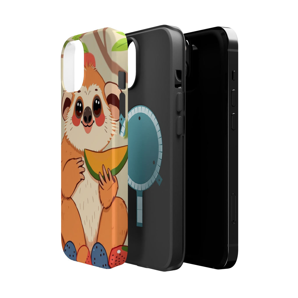 iPhone Slow Loris with Fruit Kids Fun iPhone Phone Case Gift Slim · iPhone Case