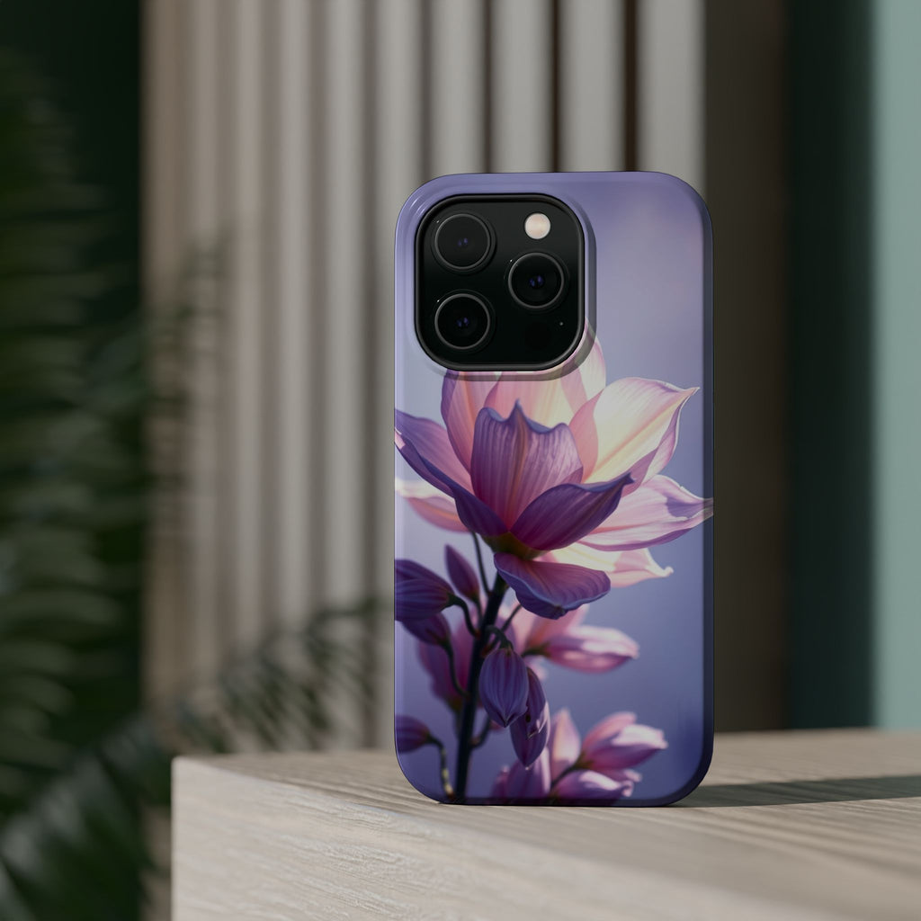 iPhone Floral Ombre Electric Art Bold Modern Everyday Snap Case · iPhone Case
