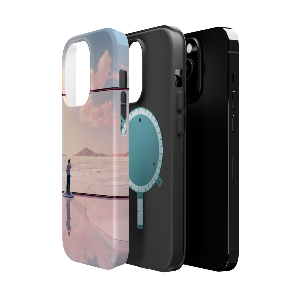 iPhone Salt Flat Mirror Stained Glass Slim Everyday Designer Case · iPhone Case