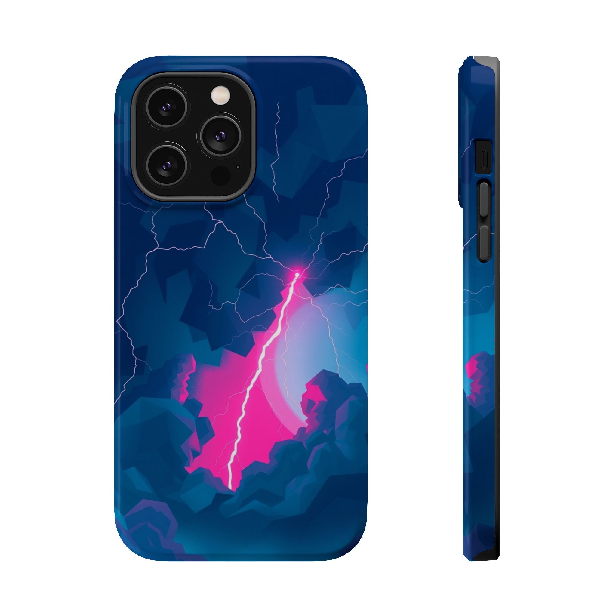 iPhone Thunderstorm Sky Abstract Geometric Slim iPhone Everyday · iPhone Case