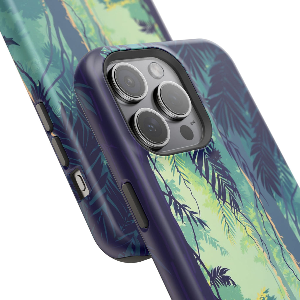 iPhone Mint And Blush Rainforest Canopy Slim Everyday iPhone Designer · iPhone C