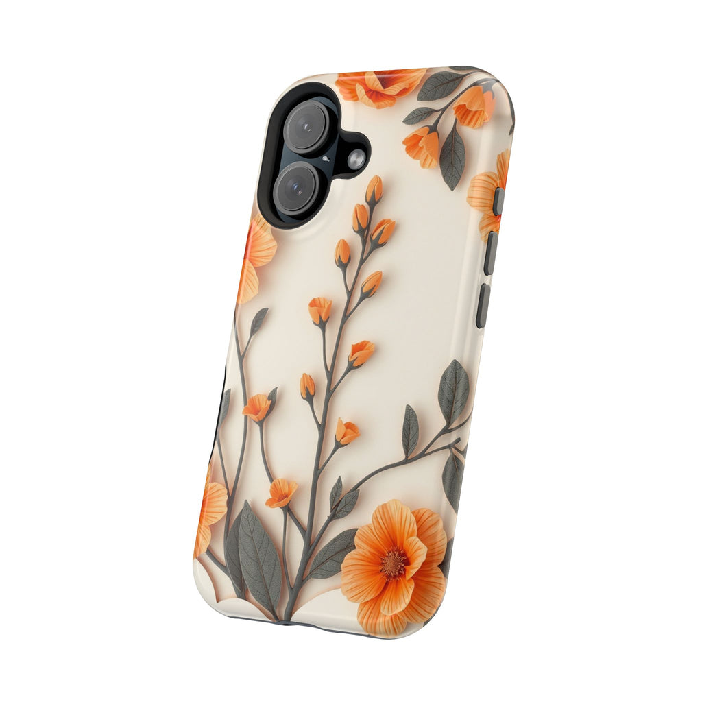 iPhone Vintage Botanical Print Paper Cut Art Slim iPhone Everyday · iPhone Case