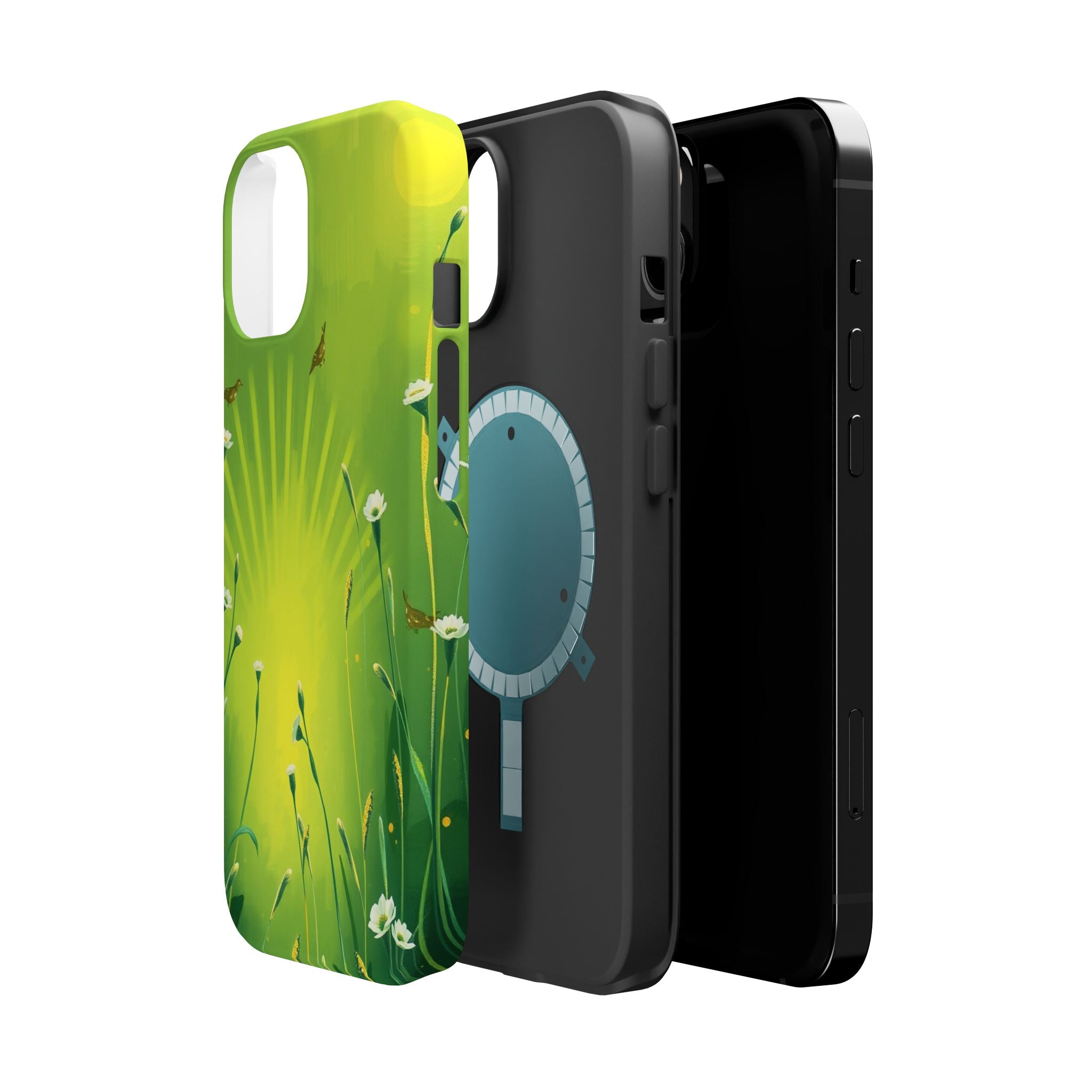 iPhone Spring Meadow Cinematic Art Bold Modern Everyday Snap Case · iPhone Case