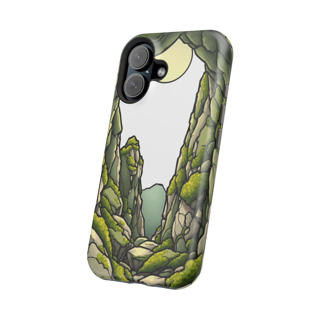iPhone Sage And Ivory Moss Covered Rocks Slim Everyday iPhone Designer · iPhone