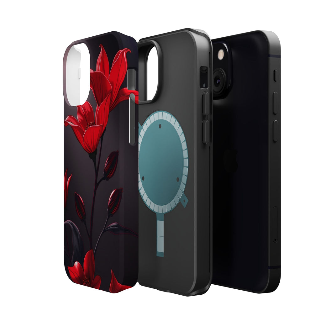 iPhone Dreamy Neon Floral Design Bold Modern Everyday Snap Case · iPhone Case