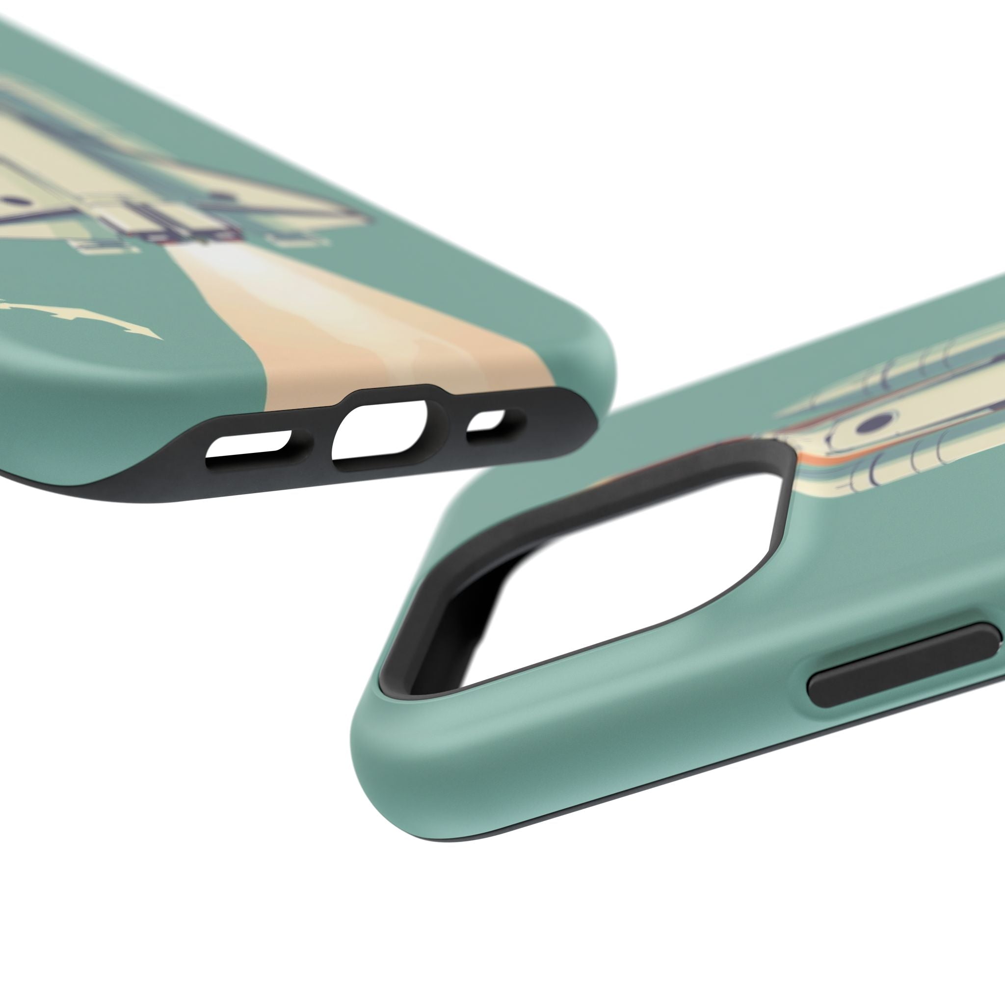 iPhone Retro Space Shuttle Cinematic Art Slim Everyday Designer Case · iPhone Ca