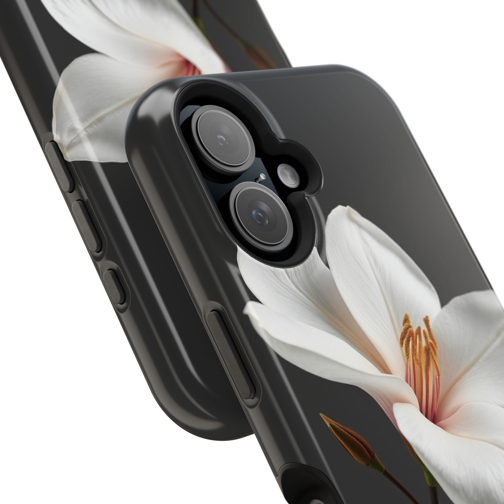 iPhone Earthy Magnolia Dream Design Slim Everyday Designer Case · iPhone Case
