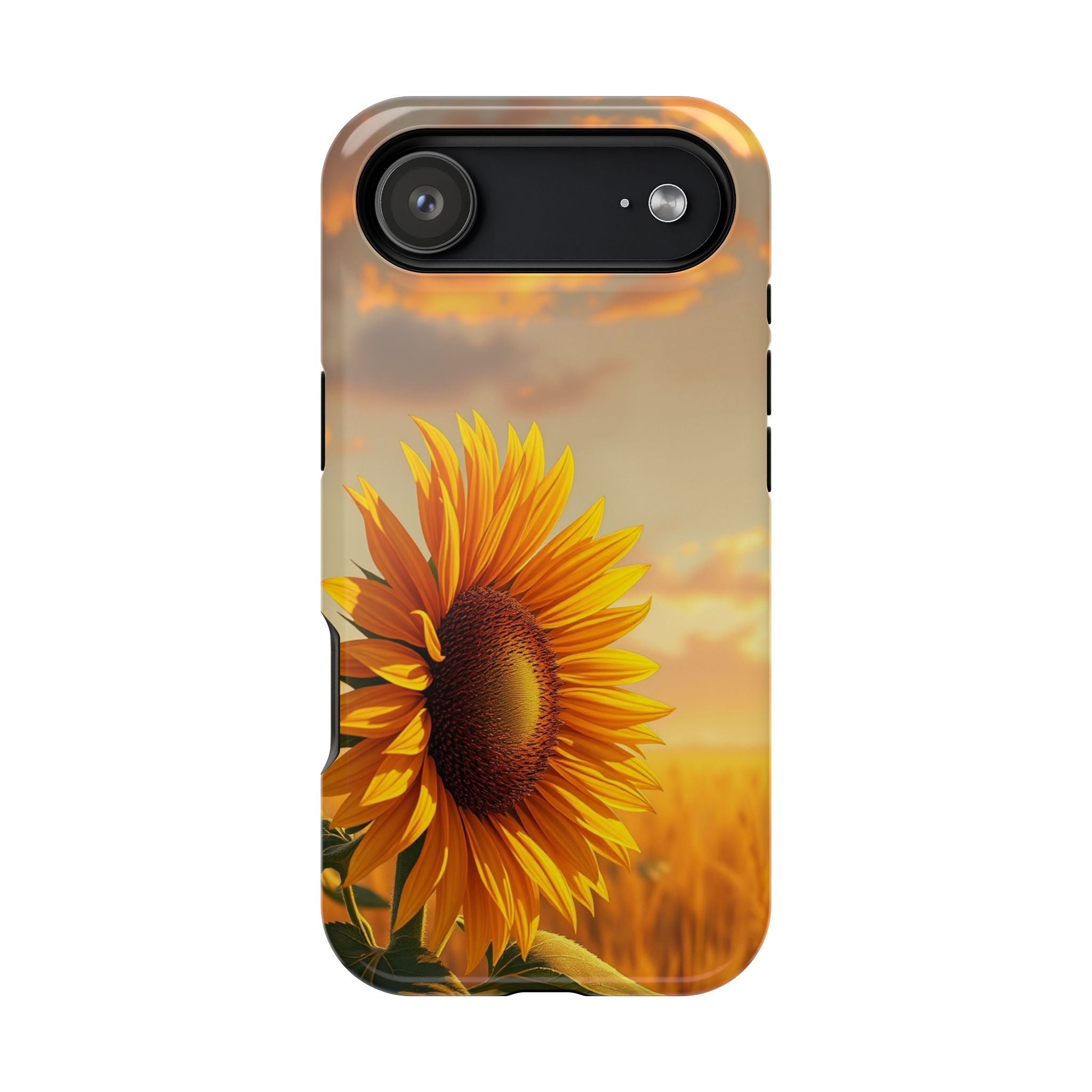 iPhone Sunflower Prairie Electric Art Slim Everyday Designer Case · iPhone Case