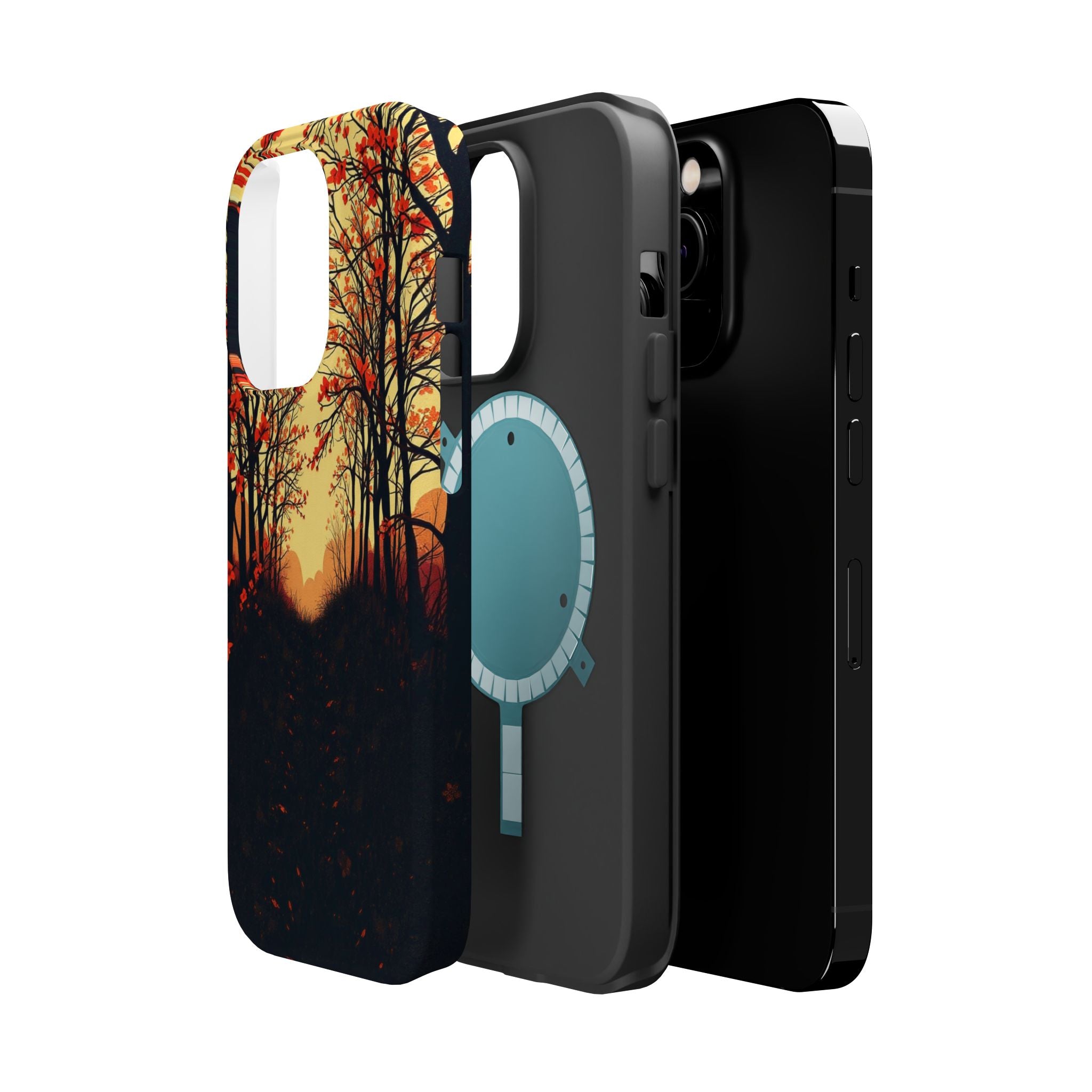 iPhone Dreamy Blossom Trail Design Bold Modern Everyday Snap Case · iPhone Case
