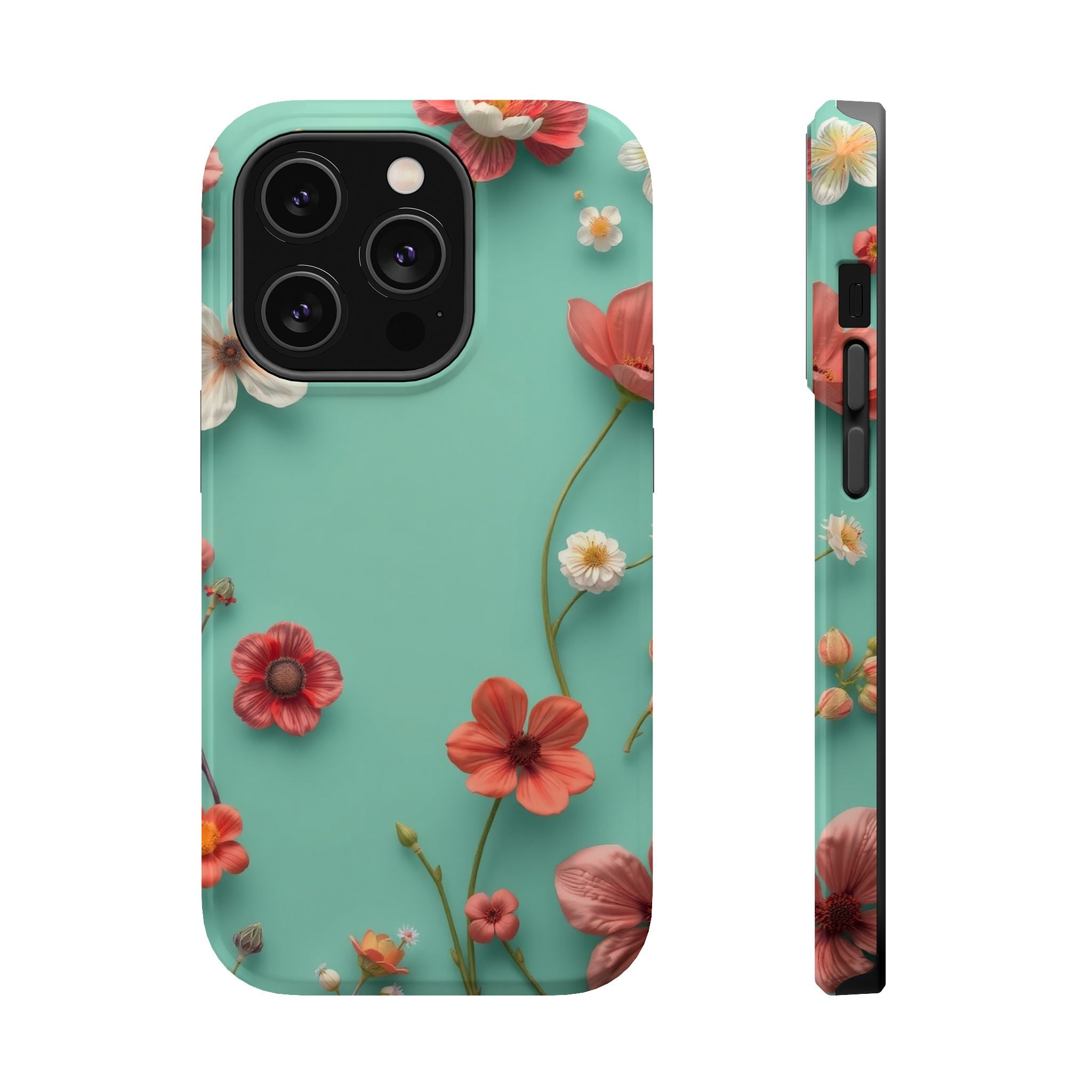 iPhone Pressed Botanicals 3D Digital Slim Everyday Designer Case · iPhone Case
