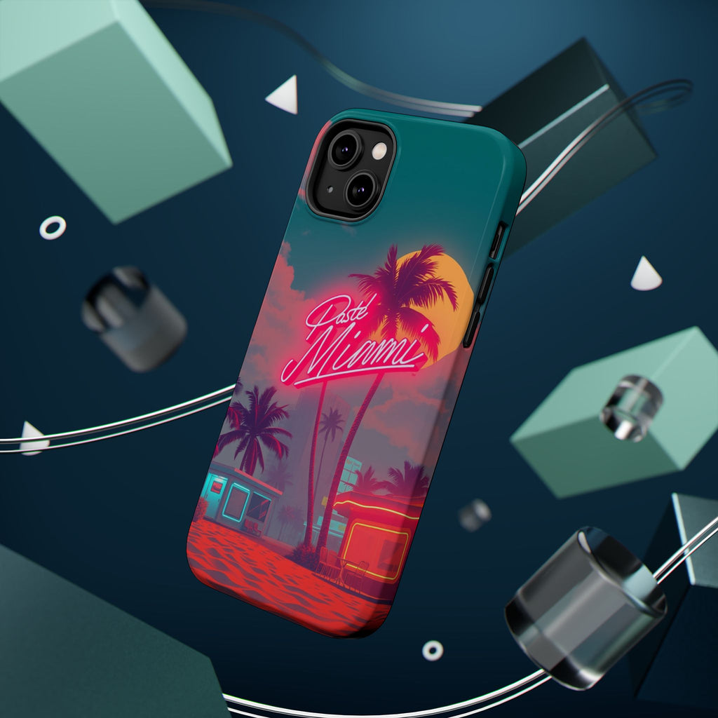 iPhone 1980s Pastel Miami Enchanted Art Slim Everyday Designer Case · iPhone Cas